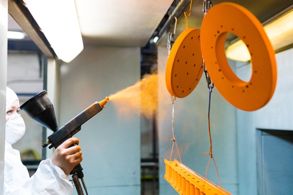 What is the difference between Powder Coating vs. Liquid Paint?