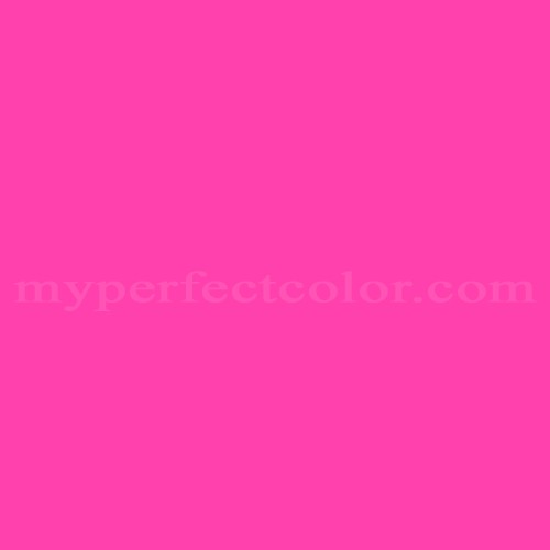 MyPerfectColor Fluorescent Pink Precisely Matched For Paint and