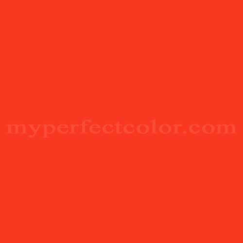 Pantone Bright Red C Matched For Paint Touch Up