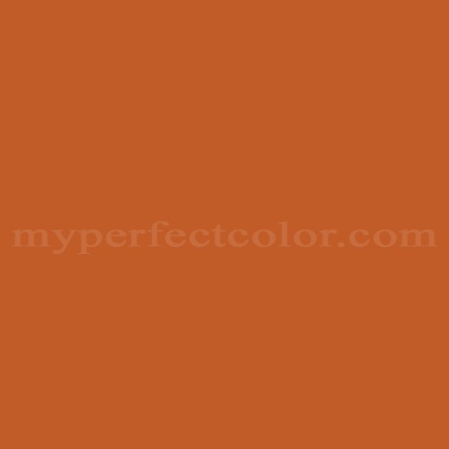 Valspar Pantone Burnt Orange Interior Paint Sample (Half Pint) at